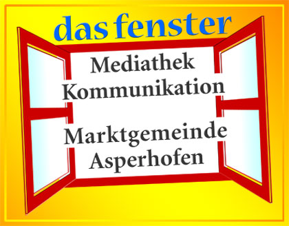 Logo der Mediathek "das fenster" Asperhofen