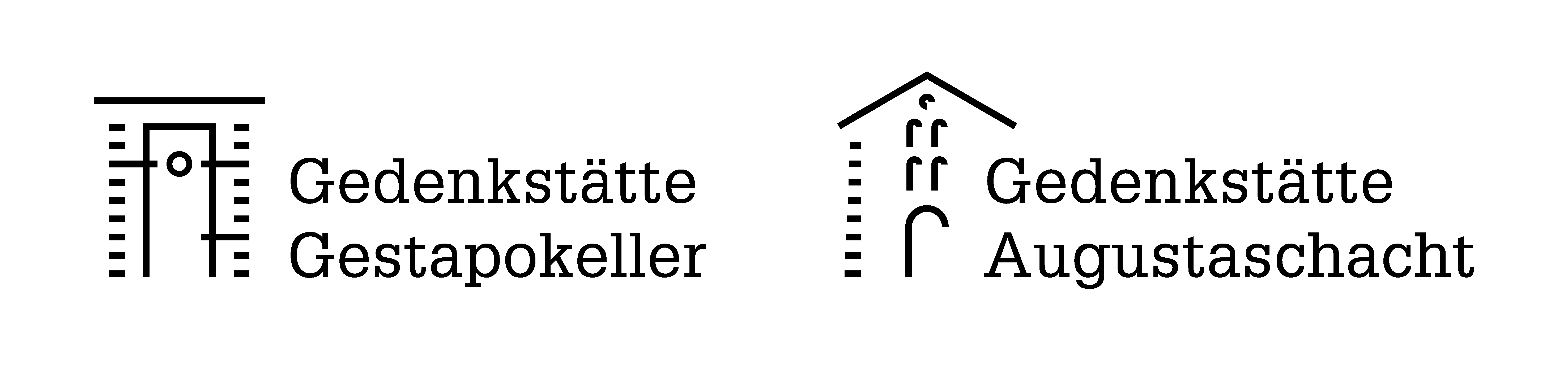 Logo der Gedenkstätten Gestapokeller und Augustaschacht e.V.